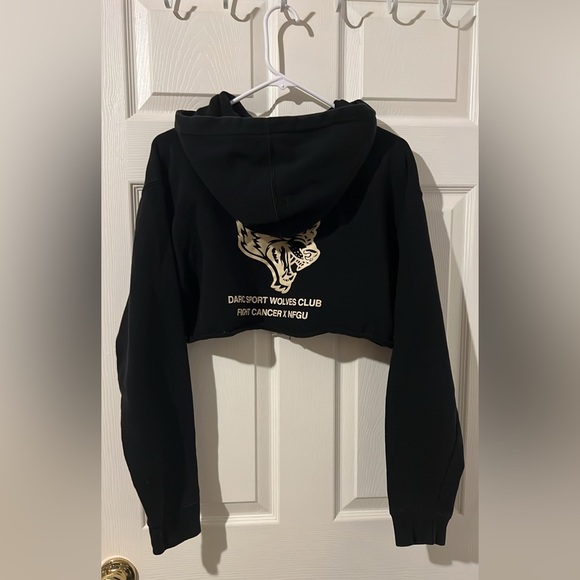 Darc Sport Crop Top Hoodie - Picture 3 of 4